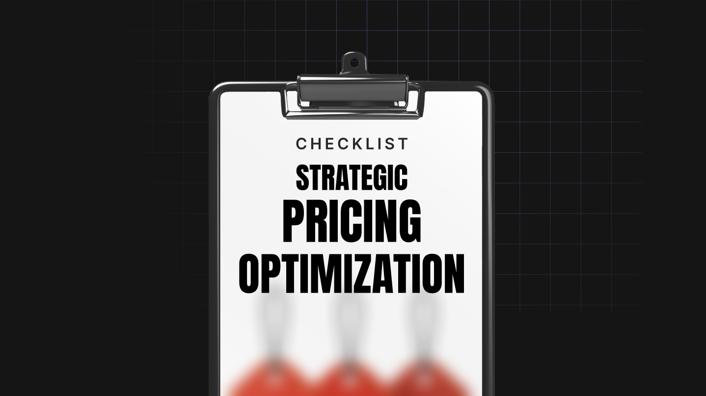 Strategic Pricing Optimization
