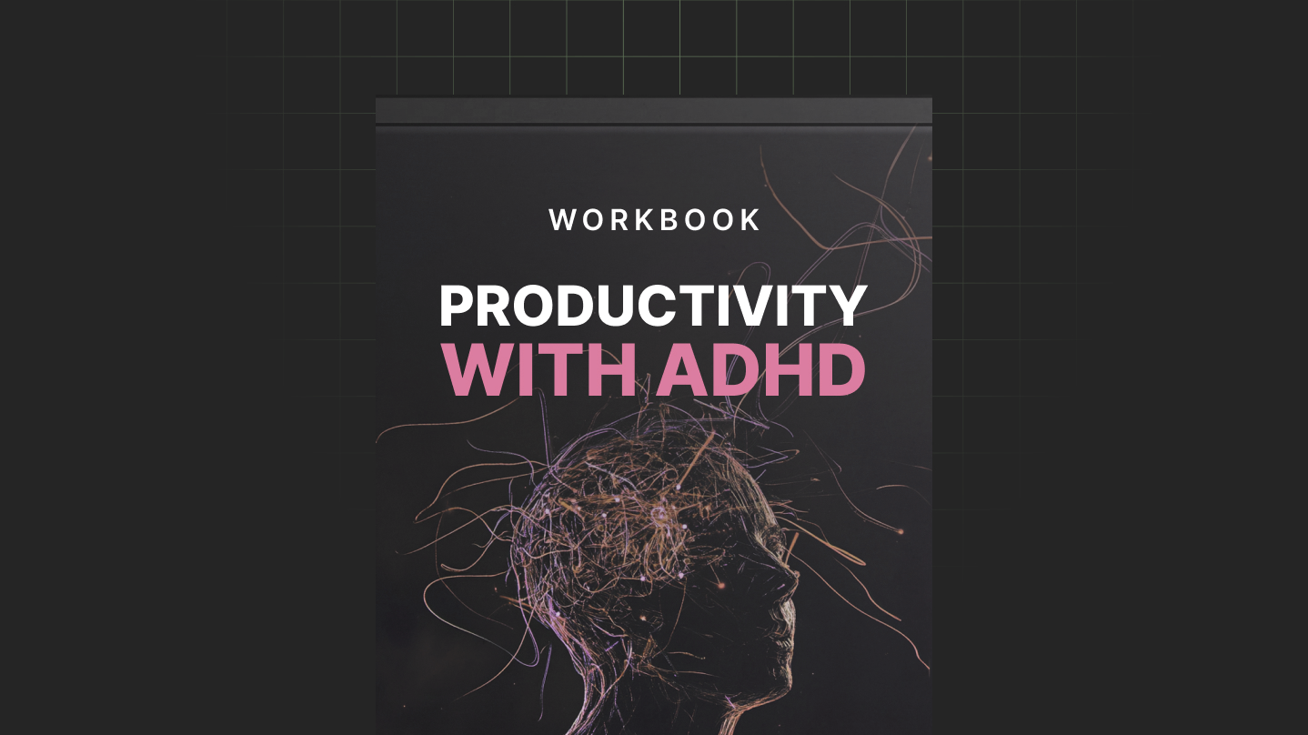 Productivity with ADHD - Workbook