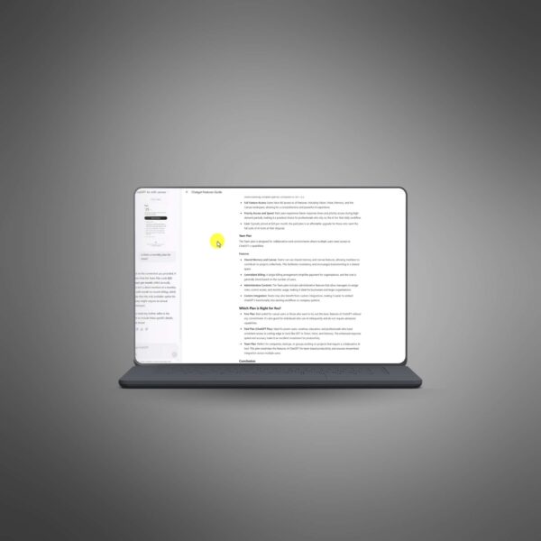 ChatGPT Advanced Features