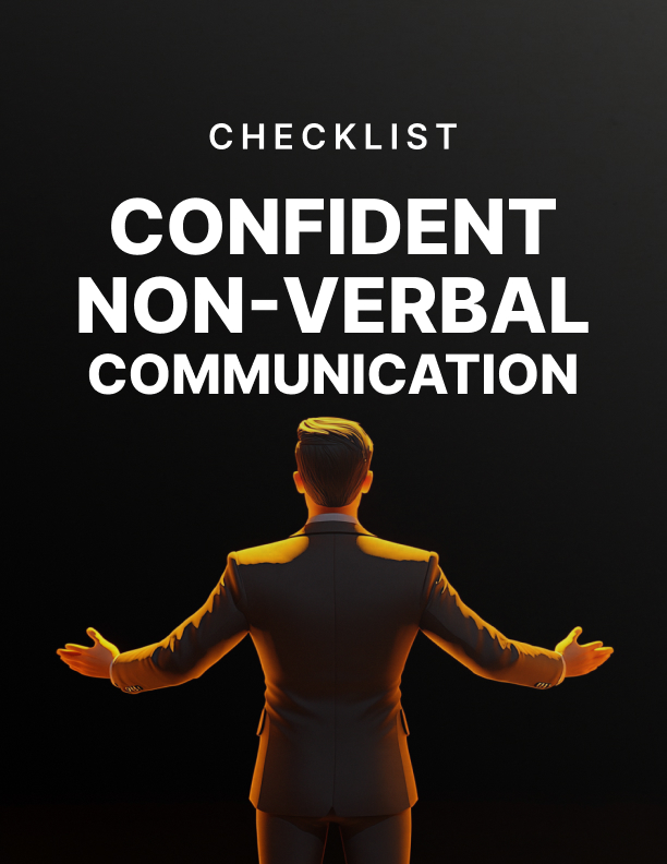 Confident Non-Verbal Communication - Checklist