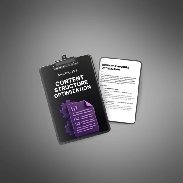 Content Structure Optimization