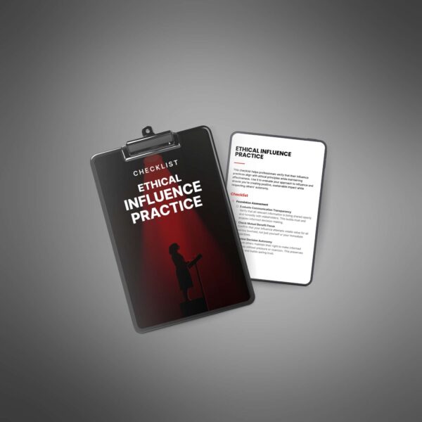 Ethical Influence Practice