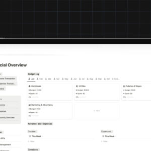 Business Finance Dashboard