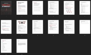 Freelance Standout - Workbook