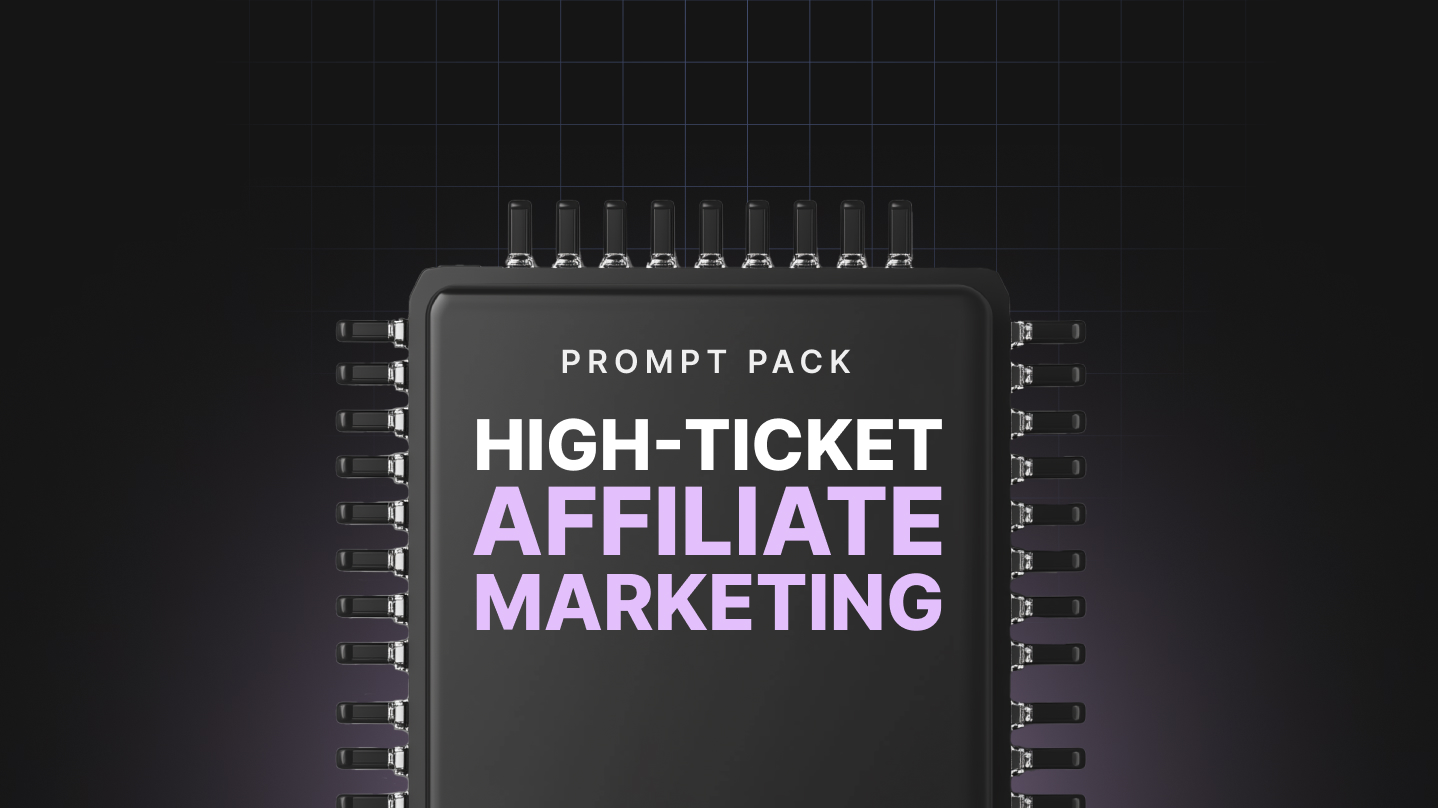 High-Ticket Affiliate Marketing - Ebook