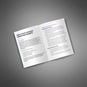 High-Ticket Affiliate Marketing - Prompts