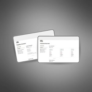 Inventory & Sales Dashboard
