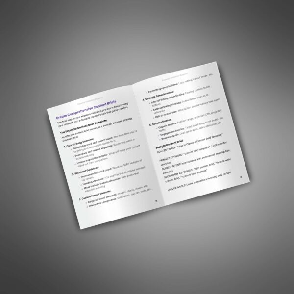 Keyword Validation Blueprint