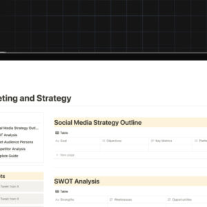 Marketing & Strategy Hub