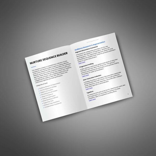 Nurture Sequence Builder