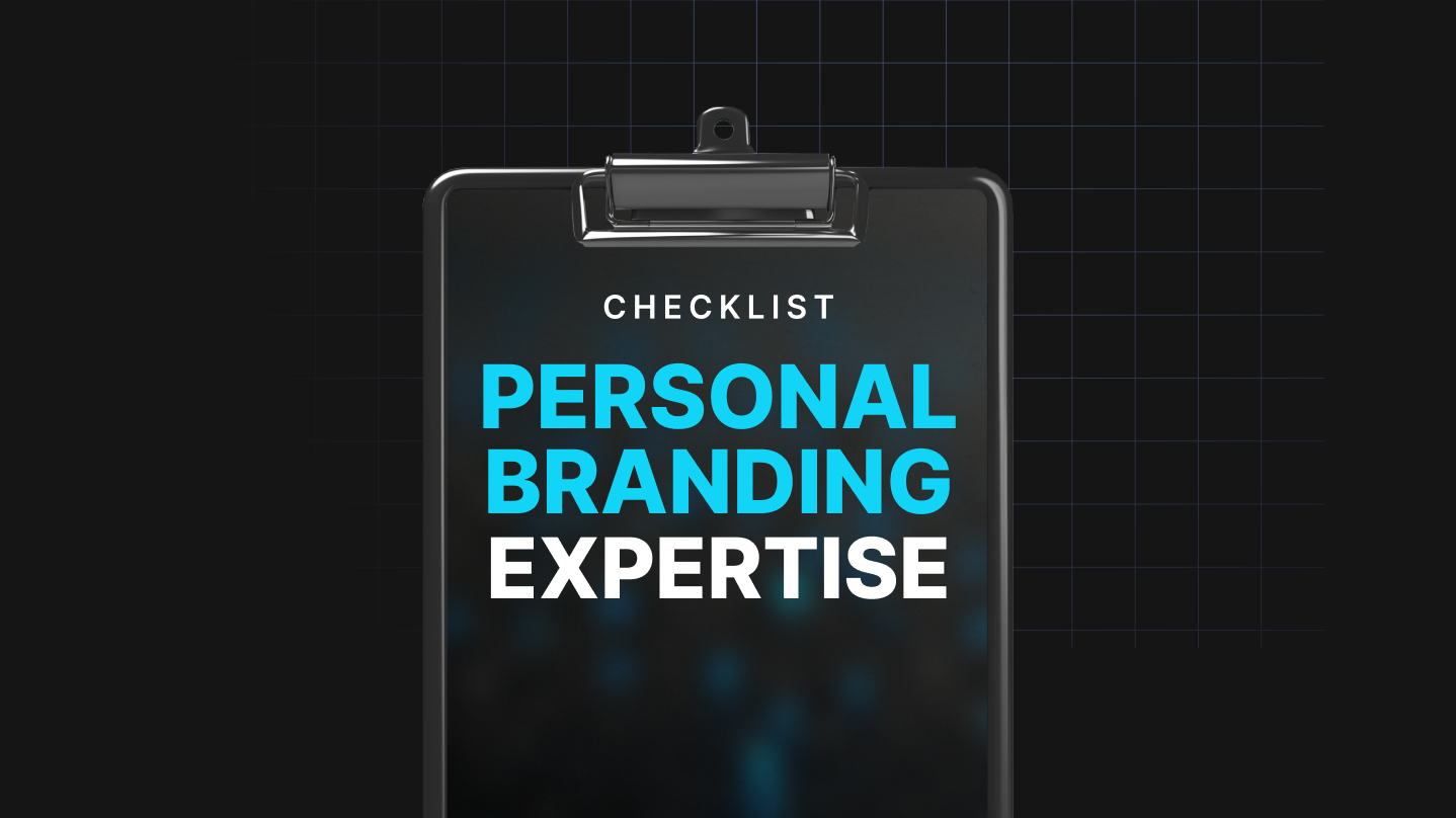 Personal Branding Expertise - Checklist