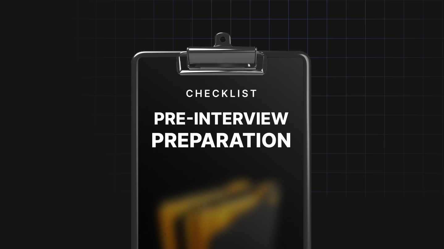 Pre-Interview Preparation