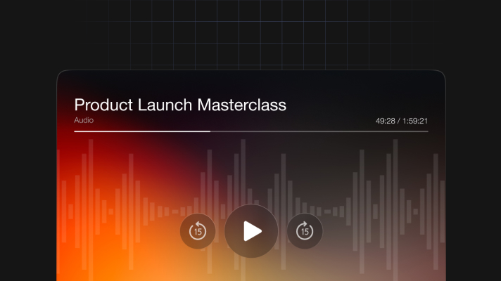 Product Launch Masterclass