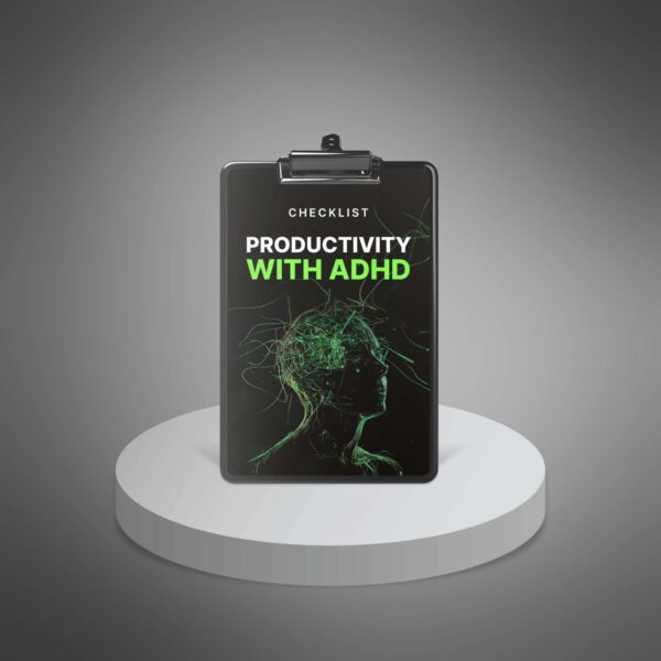 Productivity with ADHD - Checklist1