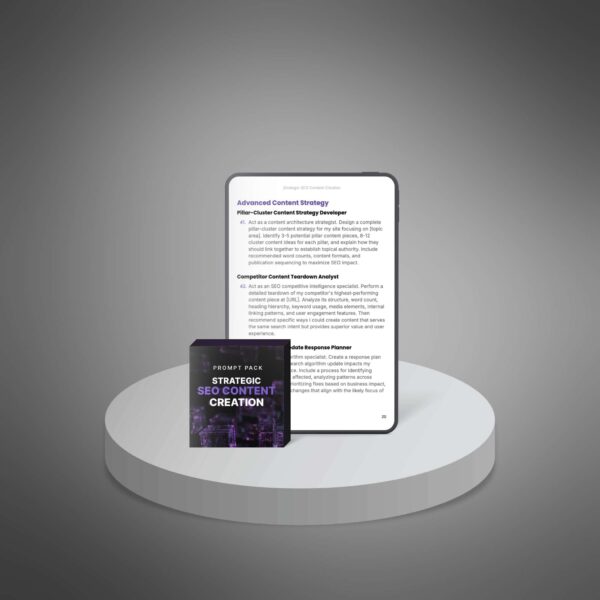 Strategic SEO Content Creation
