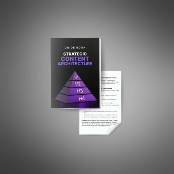 The Strategic Content Architecture